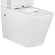 Чаша унітазу-компакту без сидіння MIXXUS PREMIUM QUADRO-0402-R BOWL 425x390x675 система змиву RIMLESS (MI8340)