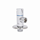Кран кутовий Thermo Alliance Standart (ручка кругла) з керам.буксою 1/2"З х 1/2"З SF342W1515