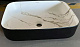 Раковина накладна MIXXUS PREMIUM DIVERSE-0110 MARBLE-BLACK 500х390х130mm (MP6517)