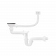 Сифон для кухонної мийки Kroner KRP Siphon - 010 3 1/2"х40 мм