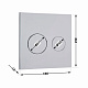 Панель змиву для унітаза Qtap Nest Uni QT0211P01V1009CRM