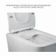 Комплект Qtap Crow 2 в 1: унітаз підвісний Rimless + біде підвісне