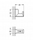 Гачок для халата Grohe Selection Cube (40782000)