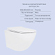 Акційний набір: Унітаз підвісний Jay Ultra Quiet QT07335177W 485х360х320 + Tern Ultra Quiet QT17332303ASW 490x365x325