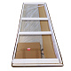 Двері у нішу розпашні KOER SR SD04-120x200-TR-01 прозоре скло EASY CLEAN 10мм хром (KR5387)