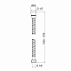 Шланг Lidz Niagara 06 1,5-1,7 м LDNIA06CRM35454 Chrome