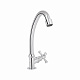 Монокран для кухні Lidz Lamb 269F LDLAM269FCRM22310 Chrome