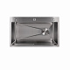 Мийка для кухні інтегрована Lidz Handmade H7545 Brushed Steel 3,0/1,0 мм LDH7545BRU49457