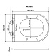 Комплект: MIXXUS PREMIUM ELLIPSE-SET-2102 Унітаз система змиву TORNADO 3.0+ Інсталяція KOER KT-0404 + панель KT-0604-01 CHROME (MP6690)