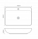 Раковина накладна MIXXUS PREMIUM BEVEL-0203 600х405х120mm (отвір під змішувач) (MP6513)