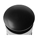 Донний клапан для раковини без переливу ZERIX BV-02 BLACK автоматичний (Click-Clack) (Колір чорний) 1 1/4'' (ZX6018)
