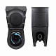Комплект 2 в 1: підлоговий унітаз Qtap Scorpio Matt Black QT14226088AMB + набір гігієнічного душу Lidz Aria Black LDARI110BLA43394