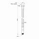 Гнучка підводка для води Thermo Alliance Standart М10 150 см (пара) SD396W150