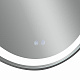 Дзеркало Qtap Gemini 800х700 з LED-підсвічуванням Touch, з антизапотіванням, з димером, рег. темп. кольору (3000-6500K) QT2578R8072B