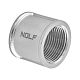 Муфта нікельована NOLF NFC.C10-N-1" (NF3074)