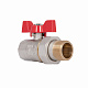 Кран кульовий "Американка" Thermo Alliance Standart 1" ВЗ прямий SD220NW25PN40