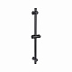 Душова стійка з тримачем універсальна Qtap Lepit 665 мм округла QTLEP82103OB Black Matt