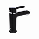 Змішувач для раковини Qtap Grand QTGRABCR001F Chrome/Black