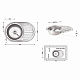Кухонна мийка Brinex 7750 0,8 мм Micro Decor (BRIN7750MDEC08)