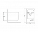 Біде підвісне MIXXUS QUADRO-0502 520х360х290mm (MI6713)