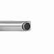 Змішувач для раковини Brinex Pure 001F низький  Nickel BRIPUR001FNKL