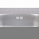 Кухонна мийка Brinex 6050-L 0,6 мм Satin (BRIN6050LSAT06)