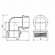 Кут Thermo Alliance Forte 1" ЗЗ SF37325