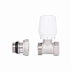 Кран радіаторний Thermo Alliance Base 1/2" ВЗ з антипротіканням прямий SD226W15