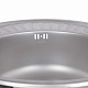 Кухонна мийка Brinex 5745 0,8 мм Satin (BRIN5745SAT08)