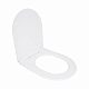 Сидіння для унітазу Qtap (Taurus 490) 422x360x30 мм, White, з мікроліфтом, Slim Duroplast, Quick Release QTSC179W49383