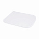 Сидіння для унітаза підлогового (Aries) 445×360×30 мм, White, з мікроліфтом? Slim Duroplast, Quick Release QT03228302W3 Qtap
