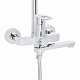 Душова система універсальна Lidz Latwa 1031 на три споживача (з виливом)  (k35) Chrome LDLAT1031CRM48993